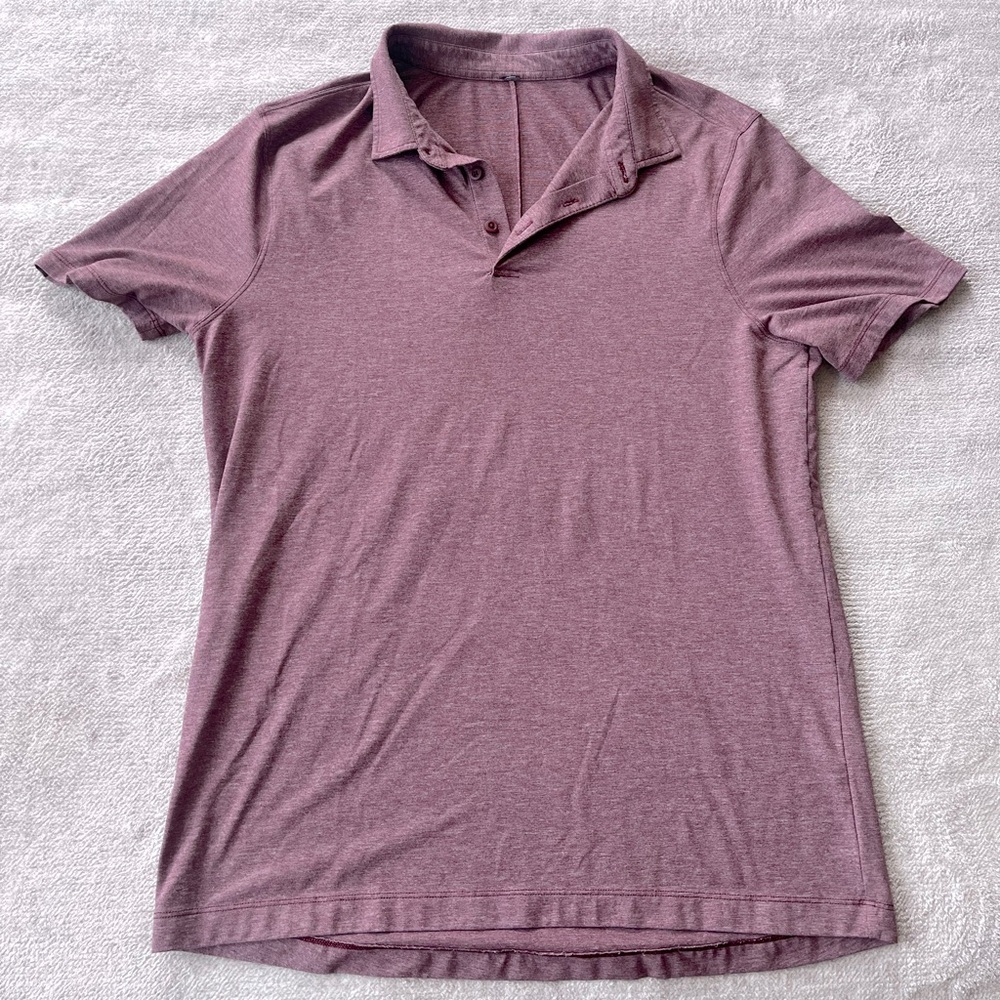 Lululemon Evolution Short Sleeve Polo Shirt
Heathered Red Merlot M - Picture 3 of 4